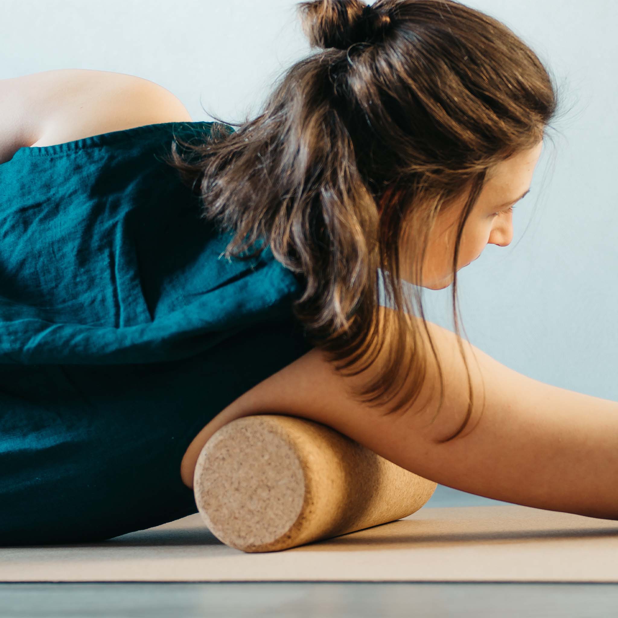 Rouleau de fascia en liège naturel