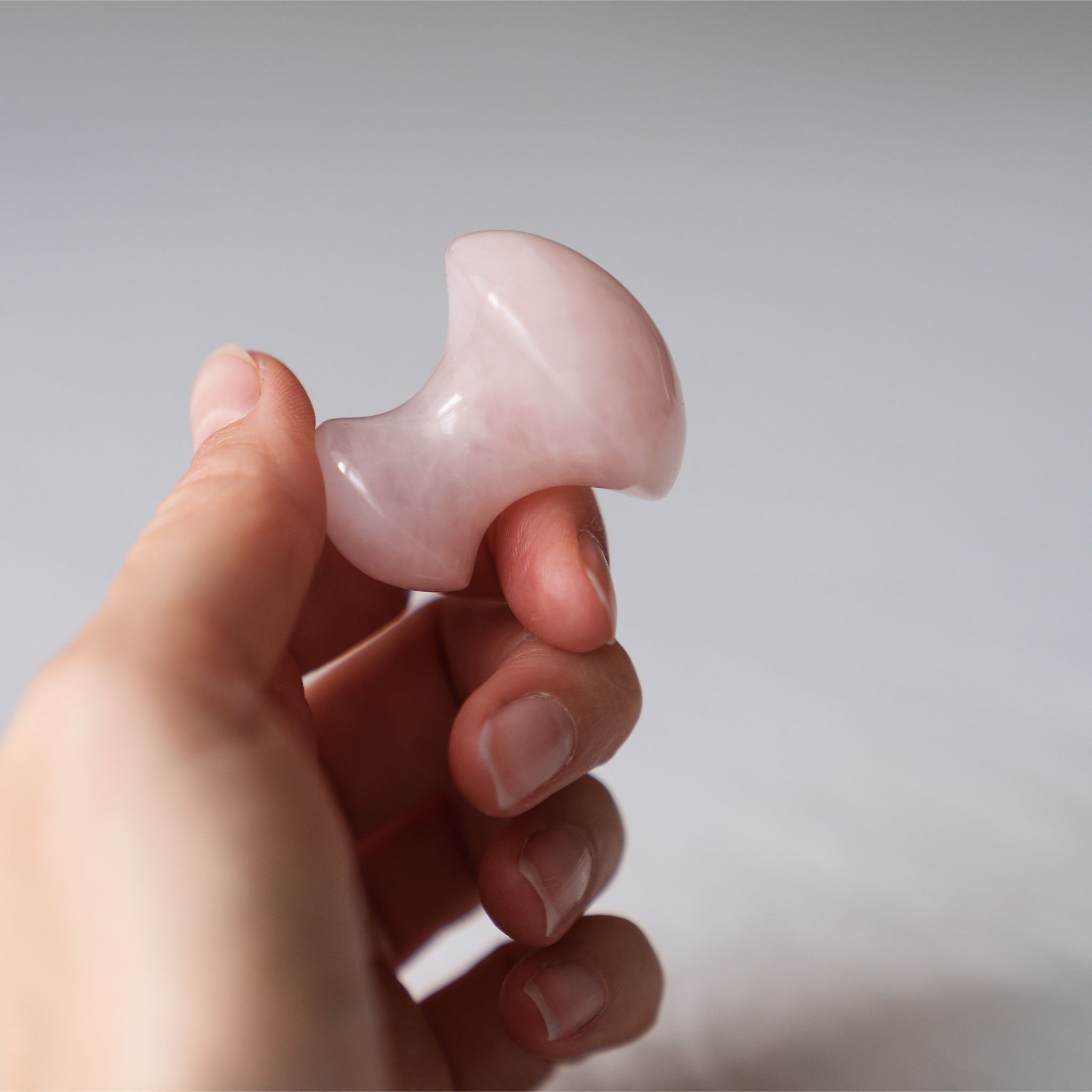 Pierre de massage Gua Sha en forme de champignon