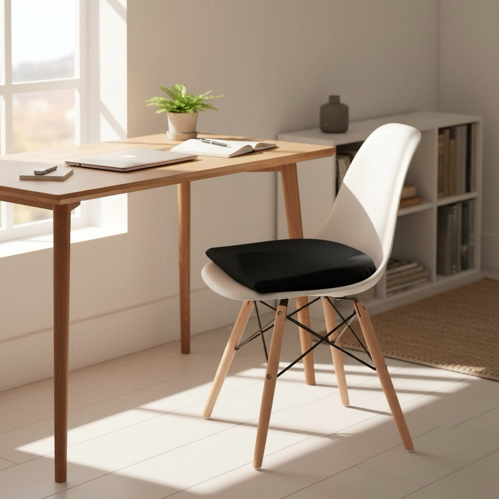 Coussin d’assise ergonomique en forme de coin