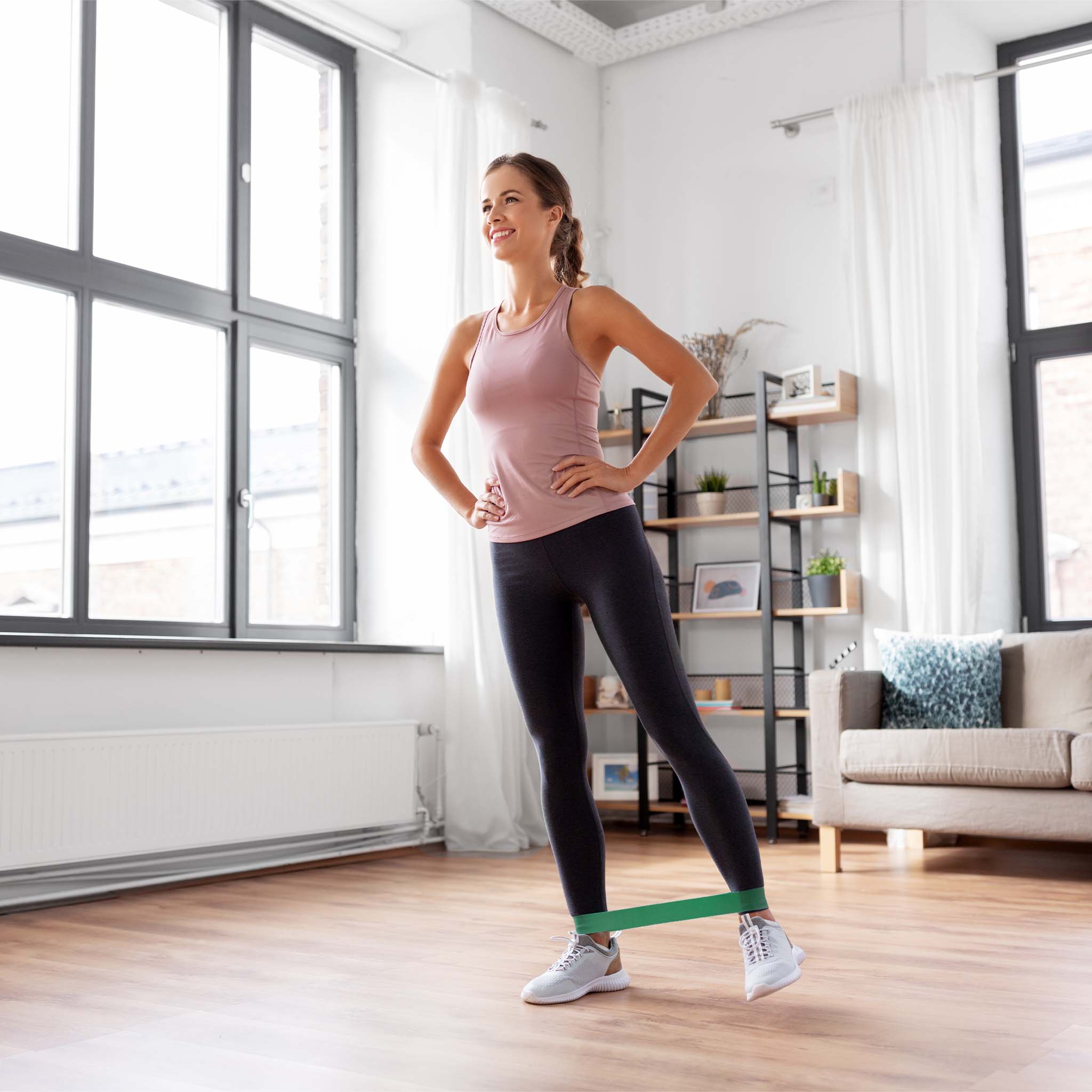 Bandes de fitness en textile